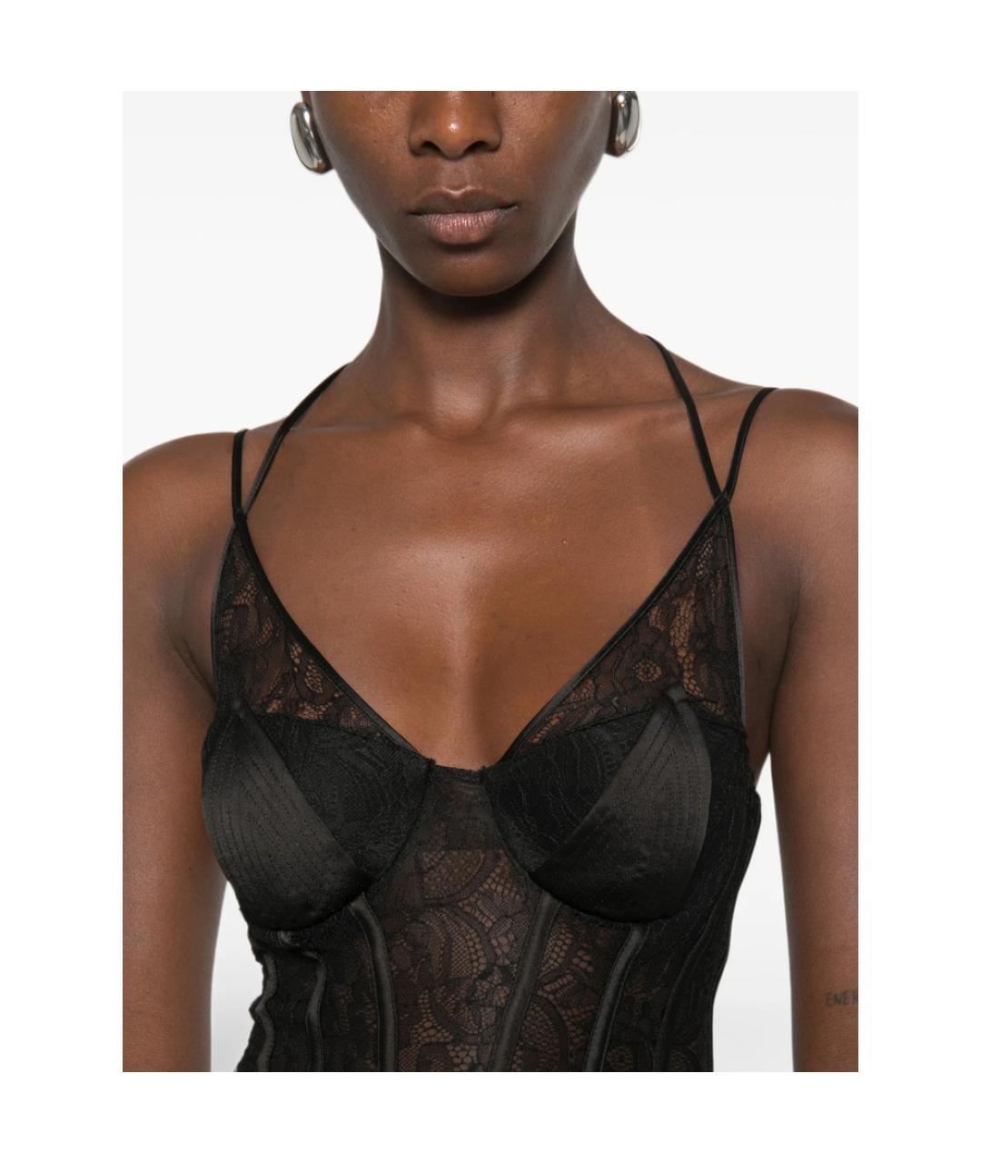 ELISABETTA FRANCHI Черное платье, фото 5