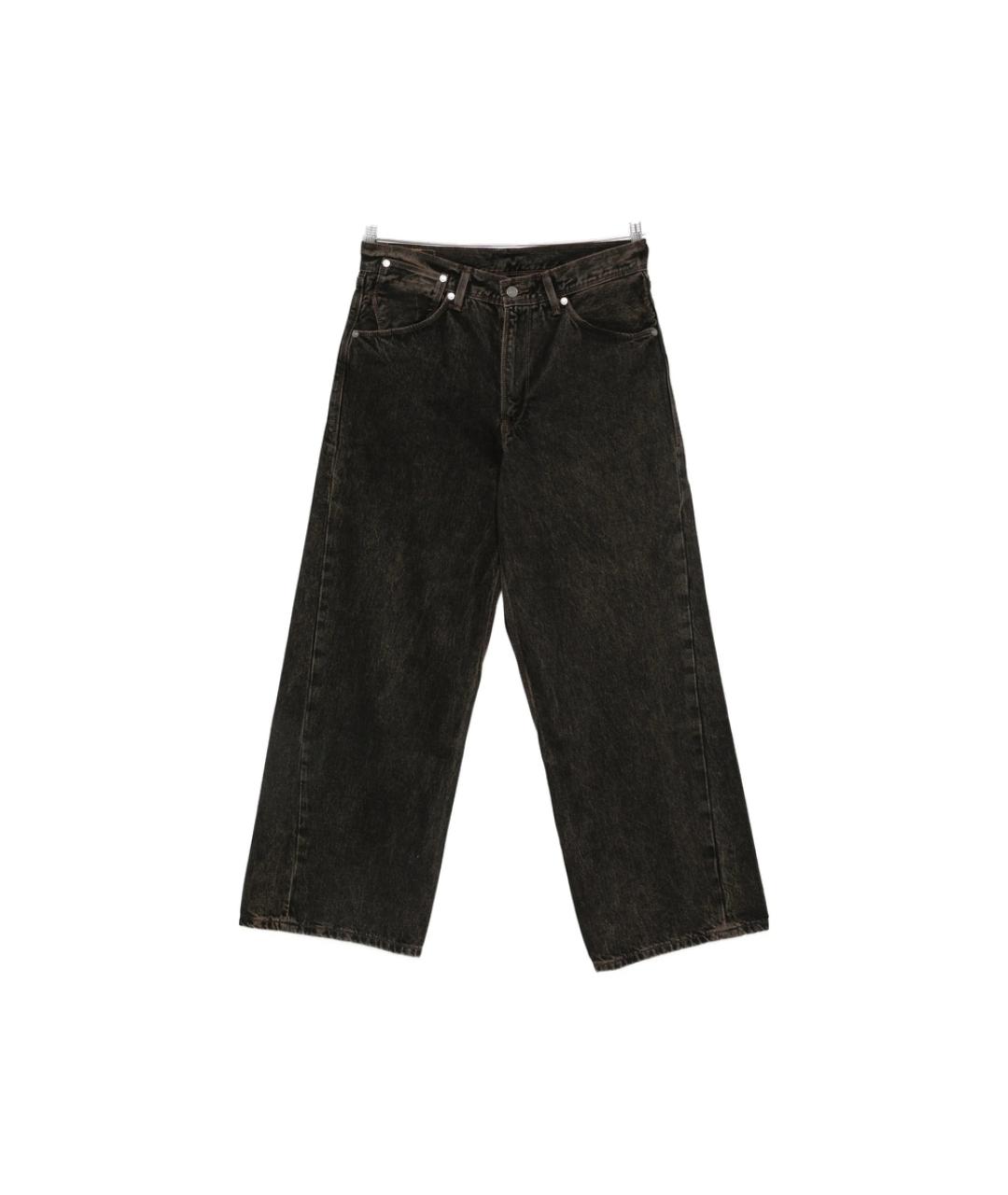 LEVI'S Черные хлопковые джинсы, фото 1