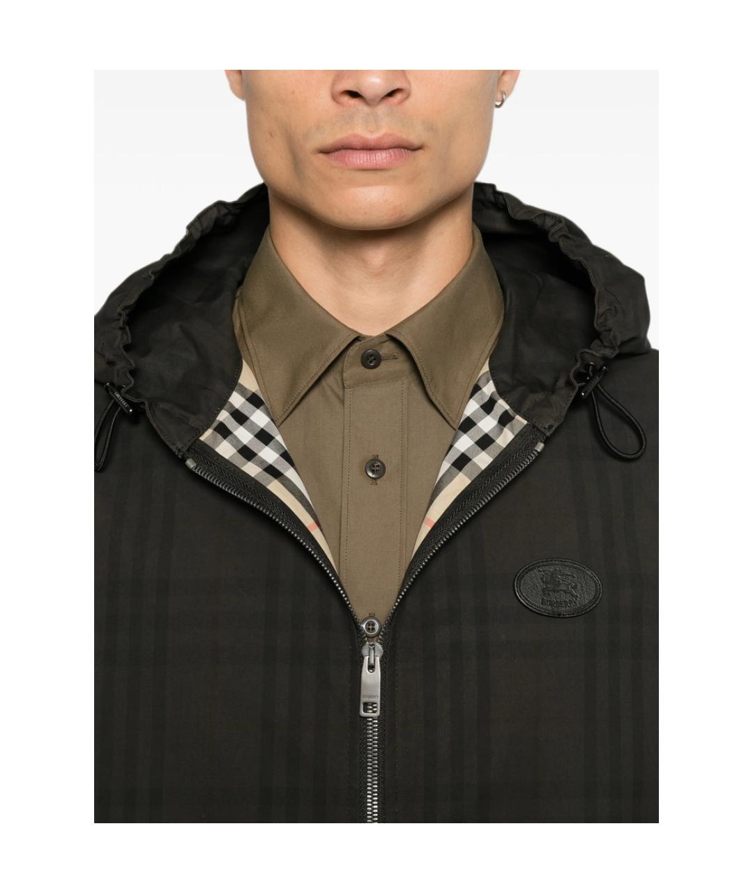 BURBERRY Черная куртка, фото 2