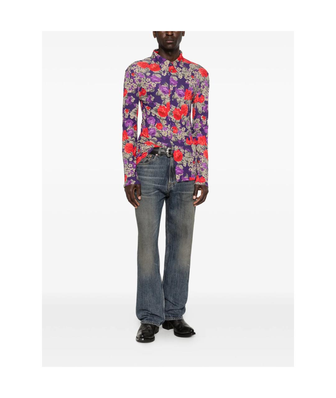 ACNE STUDIOS Мульти кэжуал рубашка, фото 4