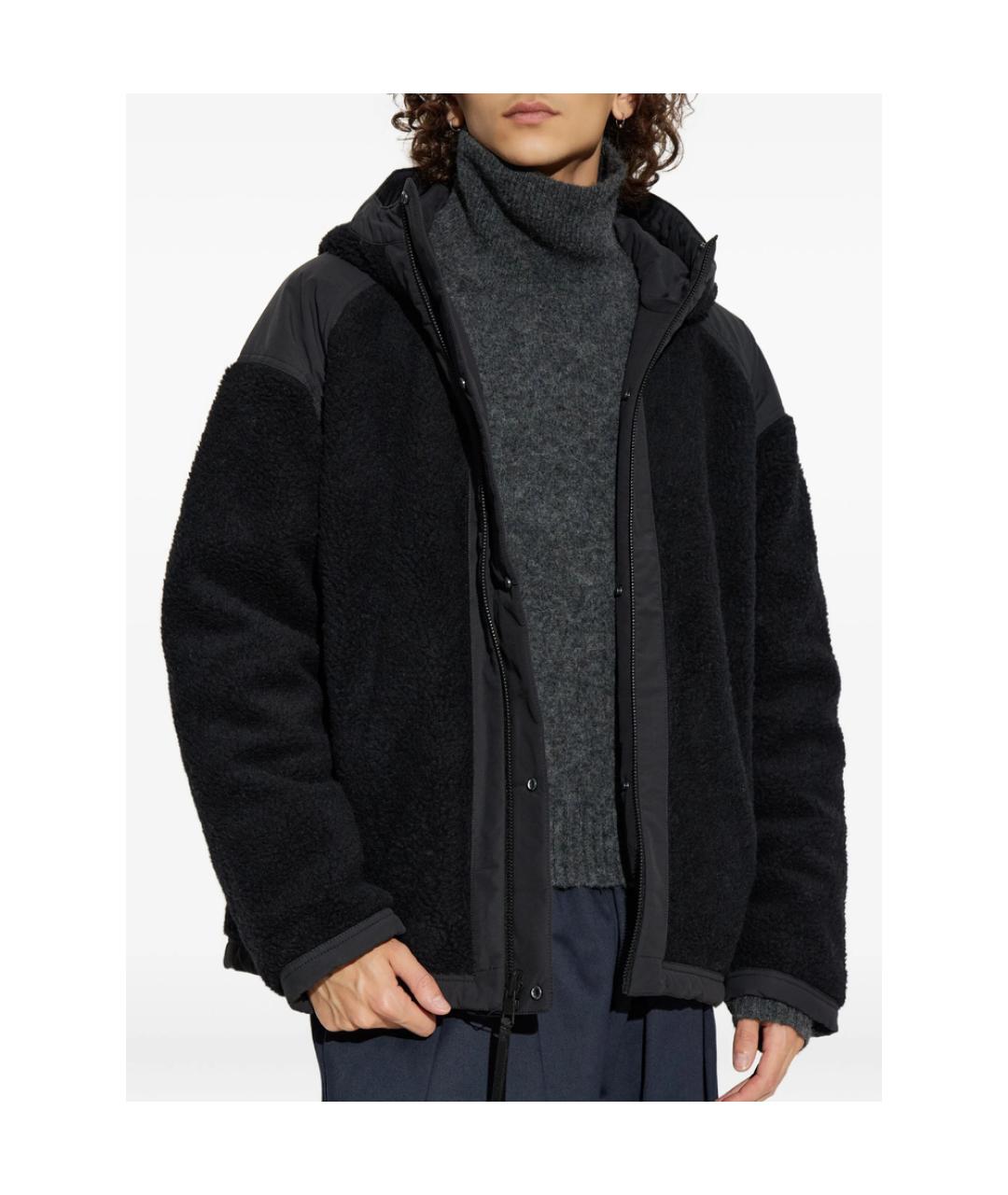 CANADA GOOSE Черная полиэстеровая куртка, фото 2