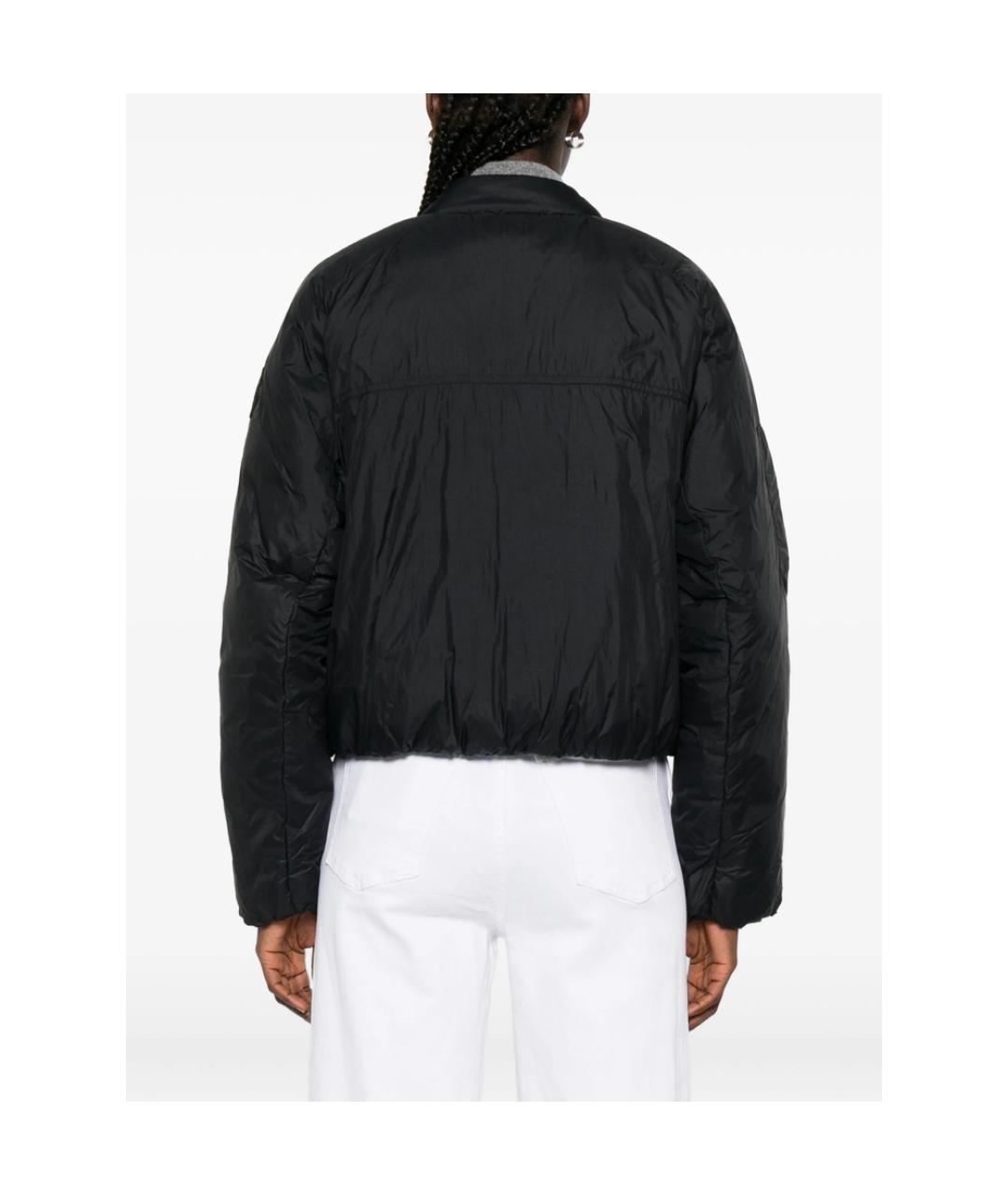 CANADA GOOSE Черная полиамидовая куртка, фото 4