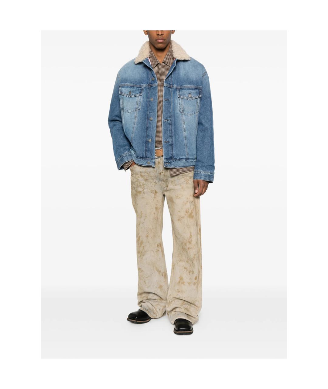 ACNE STUDIOS Синяя деним куртка, фото 5