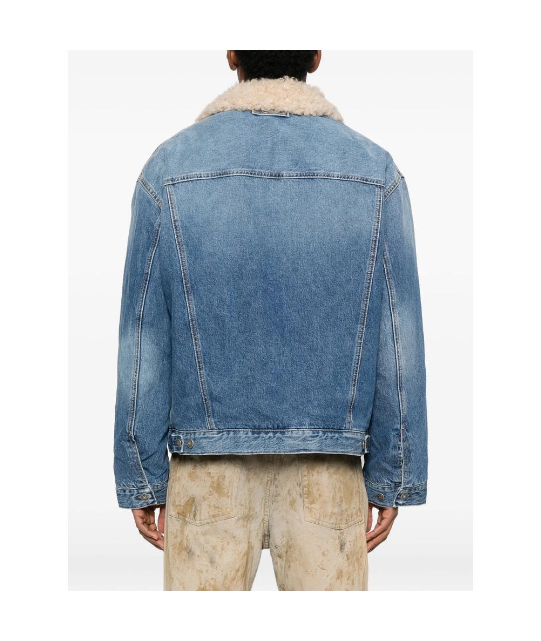 ACNE STUDIOS Синяя деним куртка, фото 3