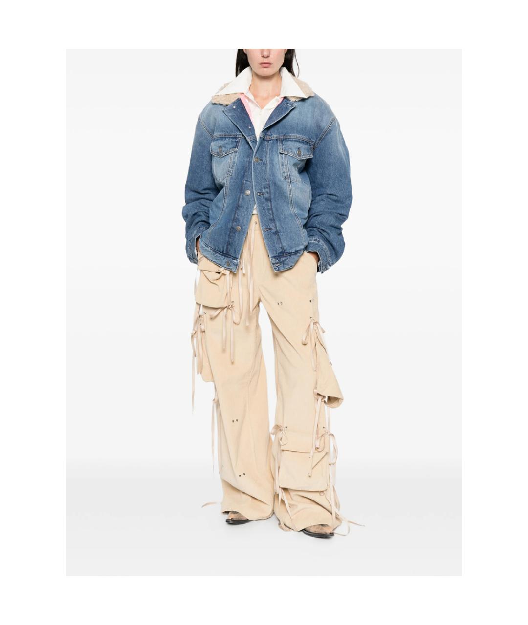 ACNE STUDIOS Синяя деним куртка, фото 4