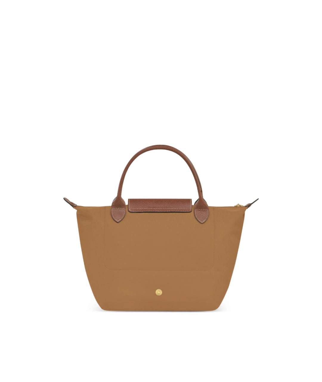 LONGCHAMP Коричневая синтетическая сумка тоут, фото 2