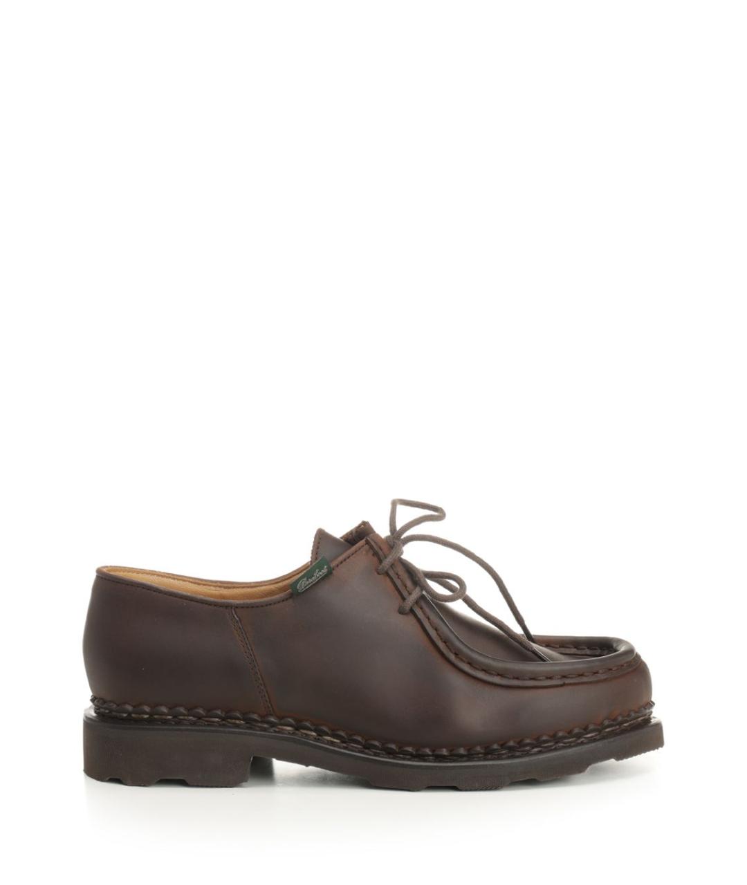 PARABOOT Коричневые кожаные ботинки, фото 1