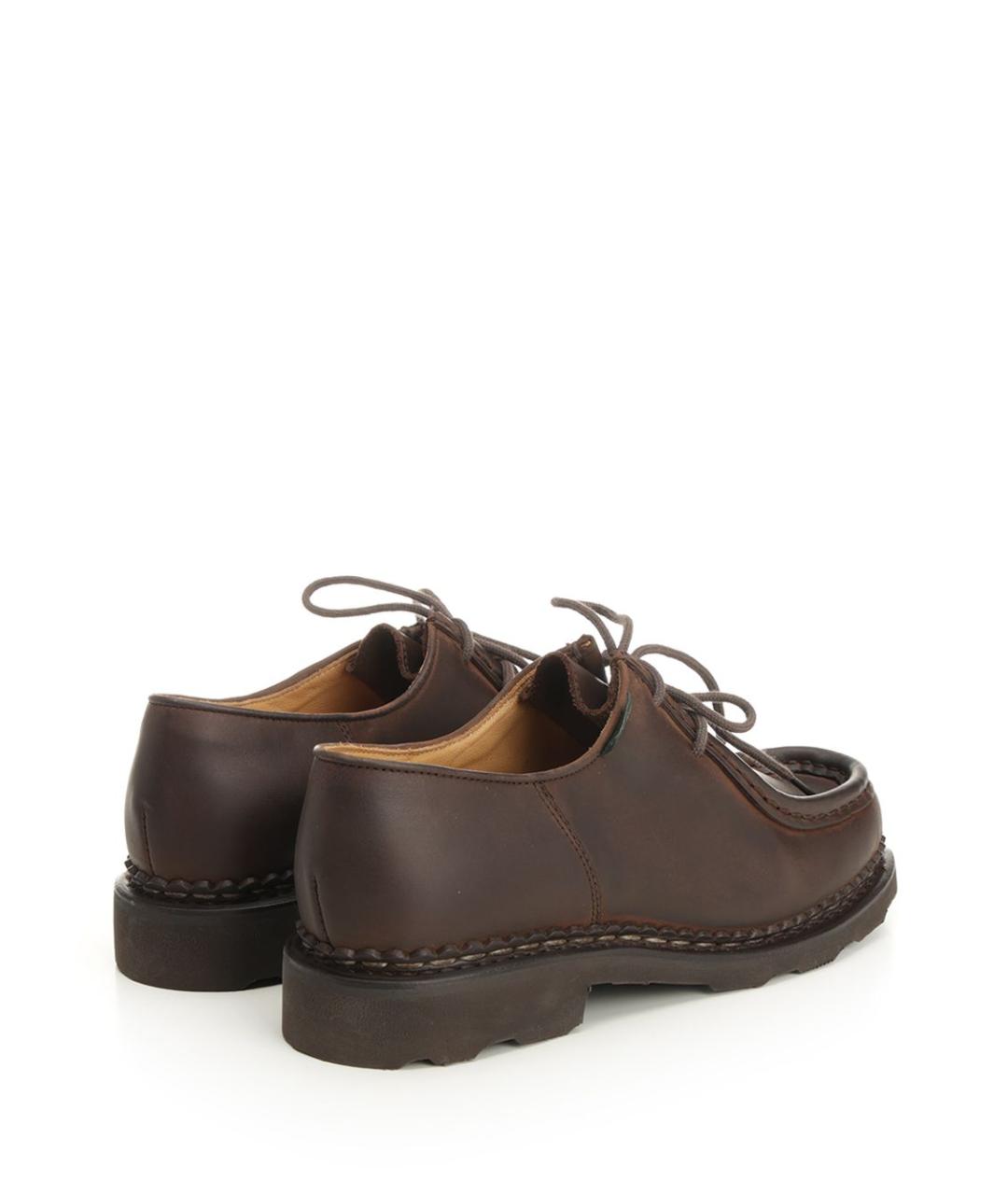 PARABOOT Коричневые кожаные ботинки, фото 3