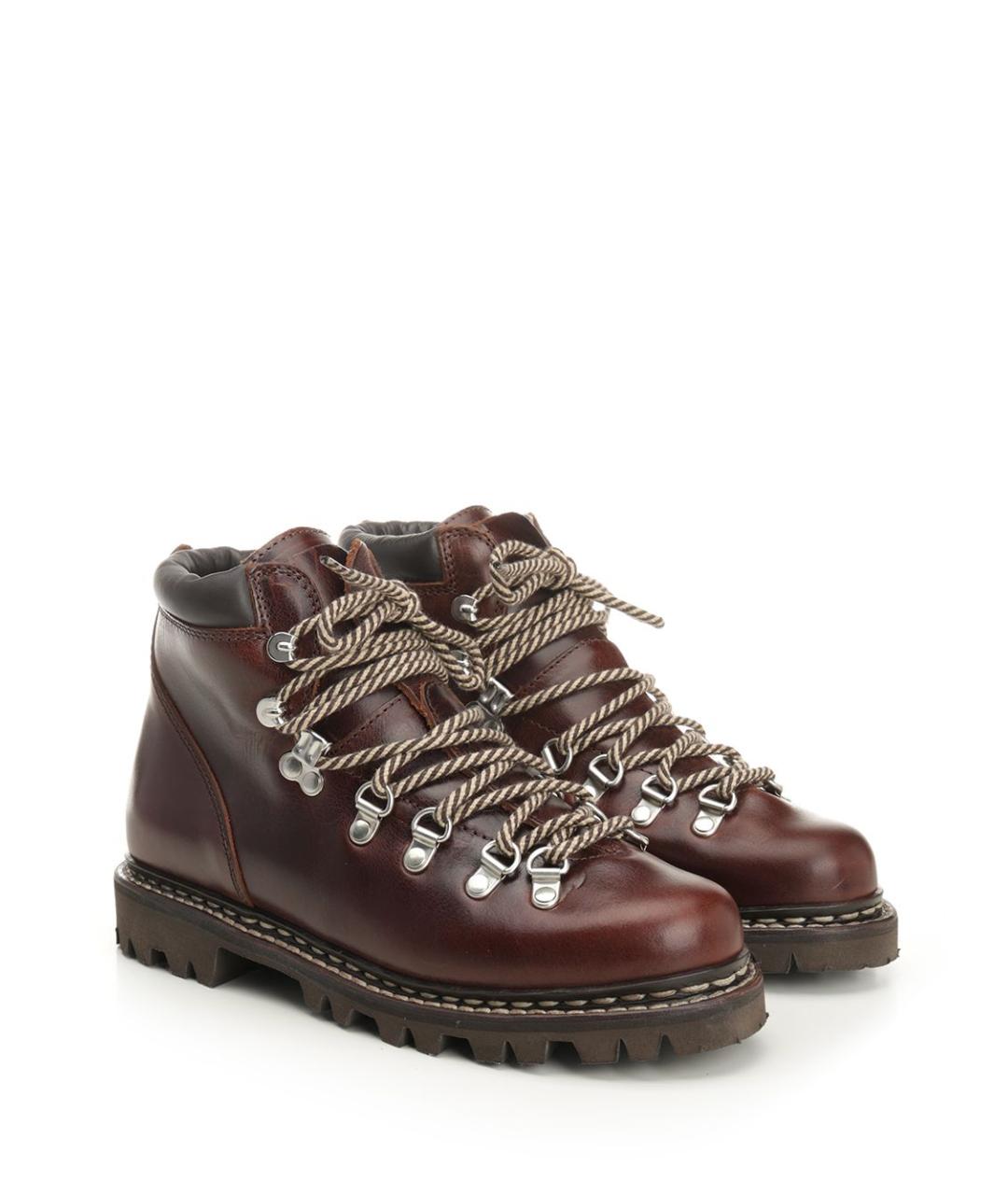 PARABOOT Коричневые кожаные ботинки, фото 2