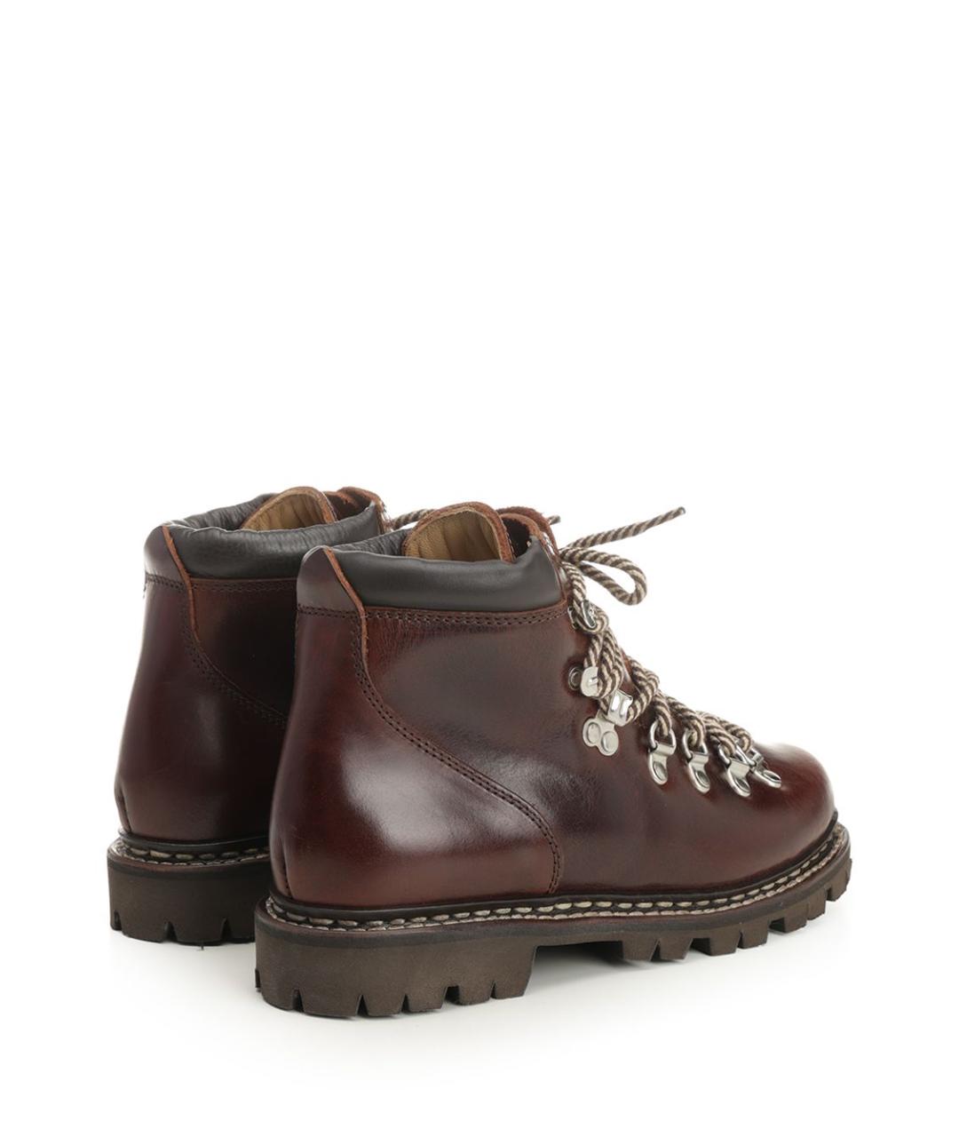 PARABOOT Коричневые кожаные ботинки, фото 3