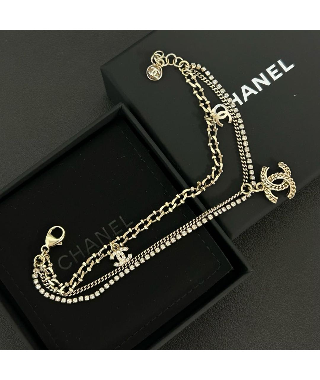 CHANEL Золотой браслет, фото 3