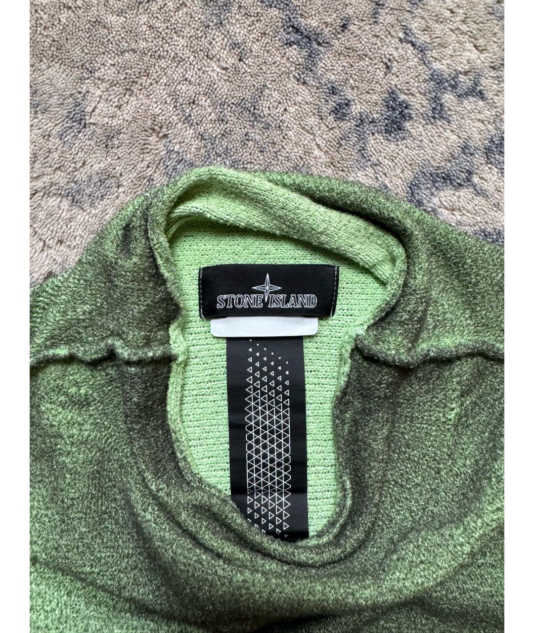STONE ISLAND SHADOW PROJECT Зеленая водолазка, фото 5