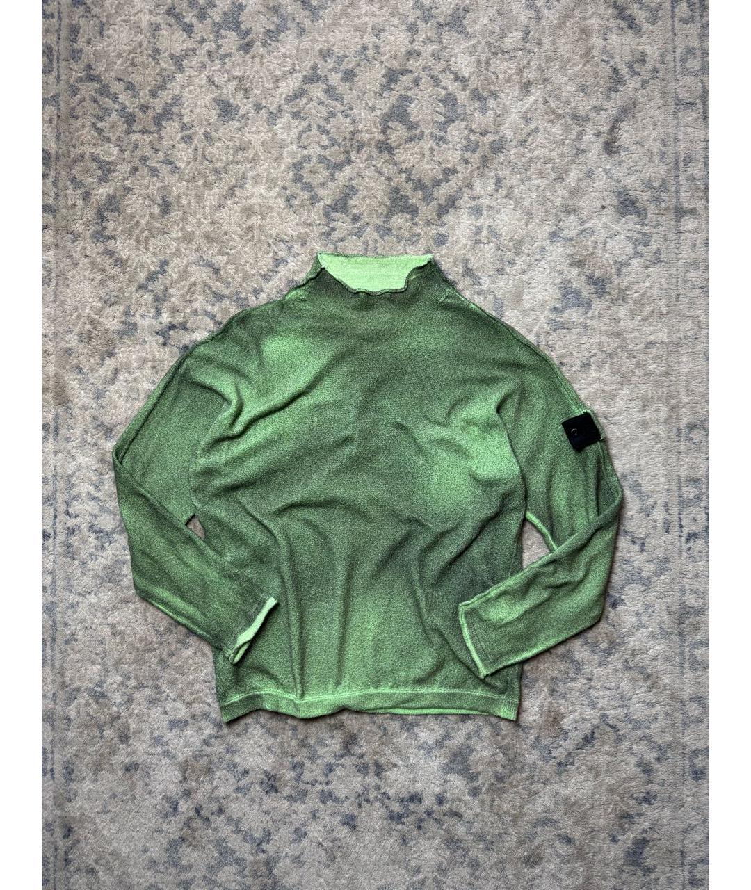 STONE ISLAND SHADOW PROJECT Зеленая водолазка, фото 4