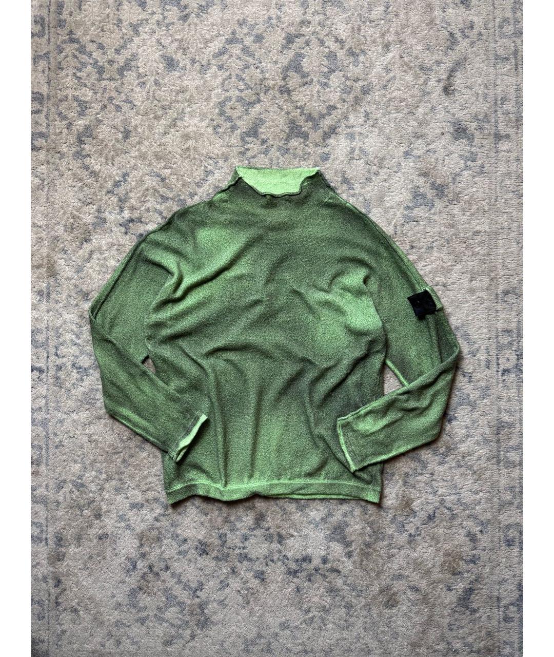 STONE ISLAND SHADOW PROJECT Зеленая водолазка, фото 9