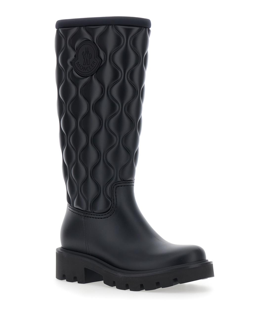 MONCLER Черные сапоги, фото 2