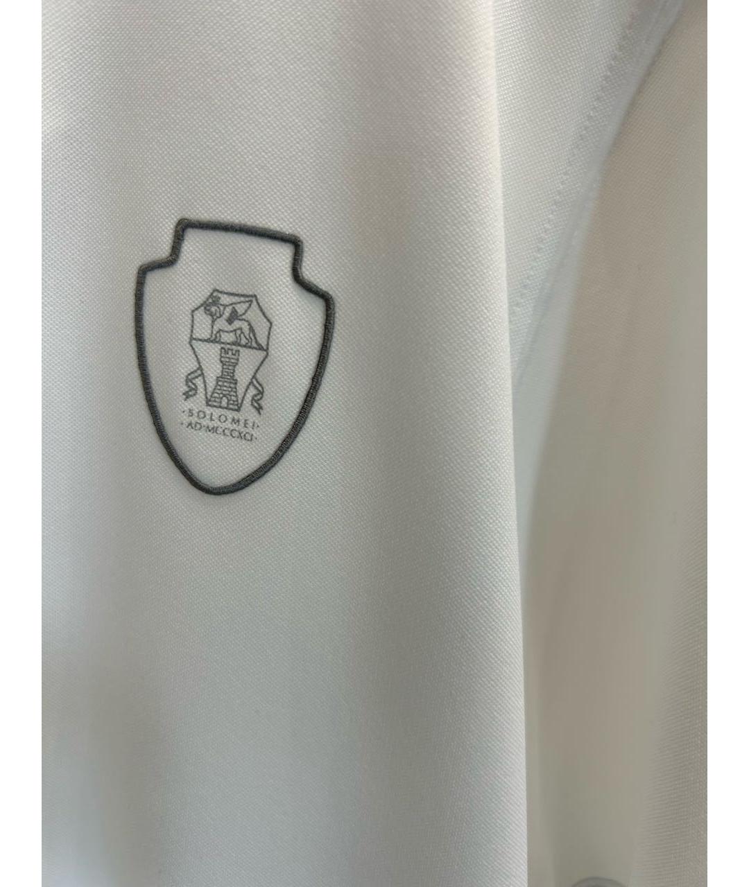 BRUNELLO CUCINELLI Белая футболка, фото 4