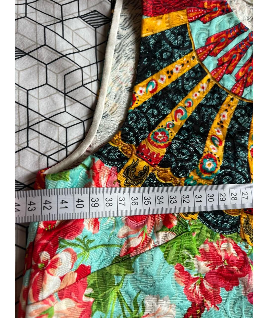 DOLCE&GABBANA Мульти вискозная блузы, фото 5