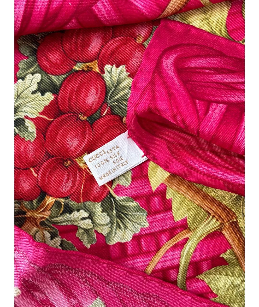 GUCCI Мульти шелковый платок, фото 3