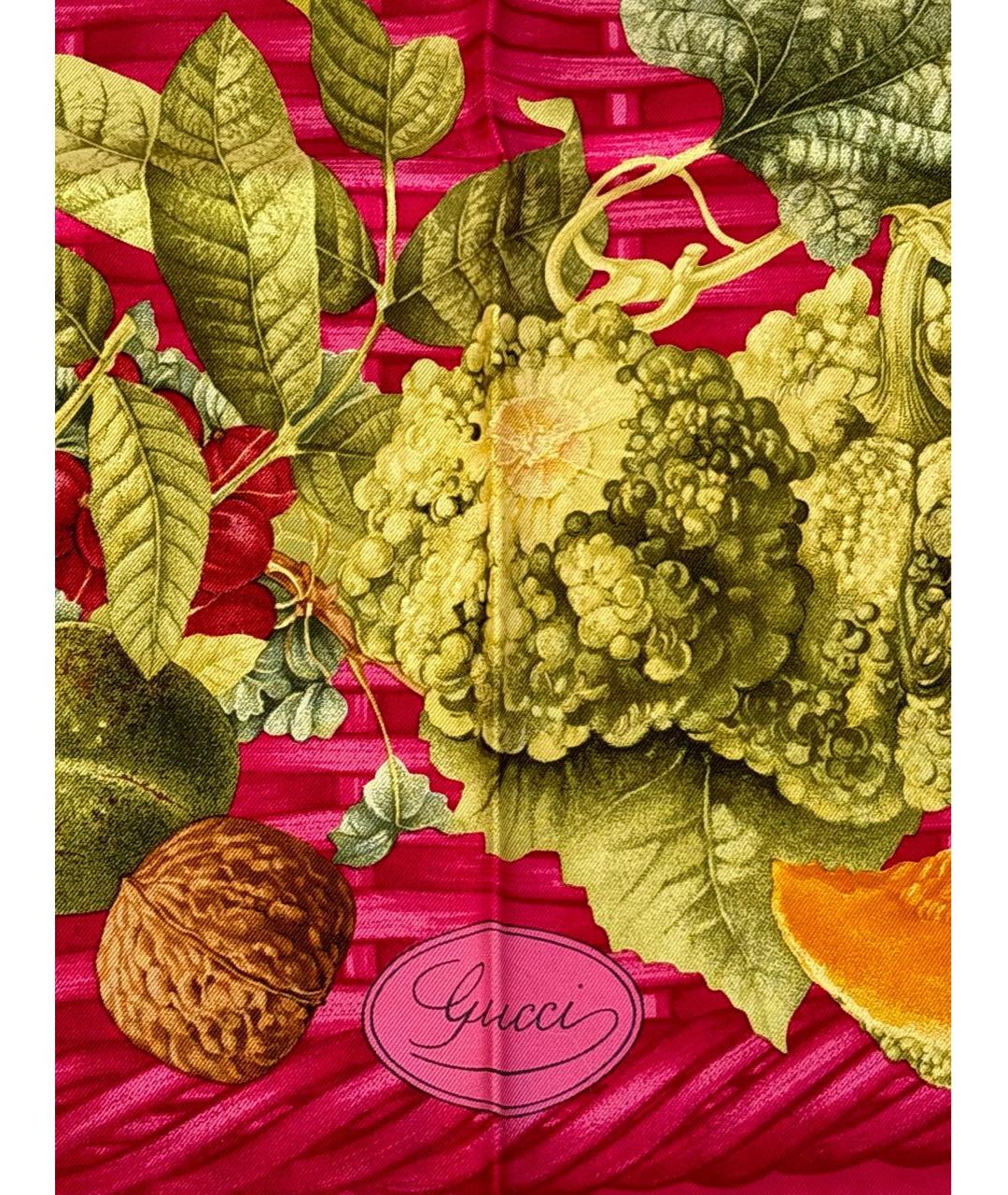 GUCCI Мульти шелковый платок, фото 4