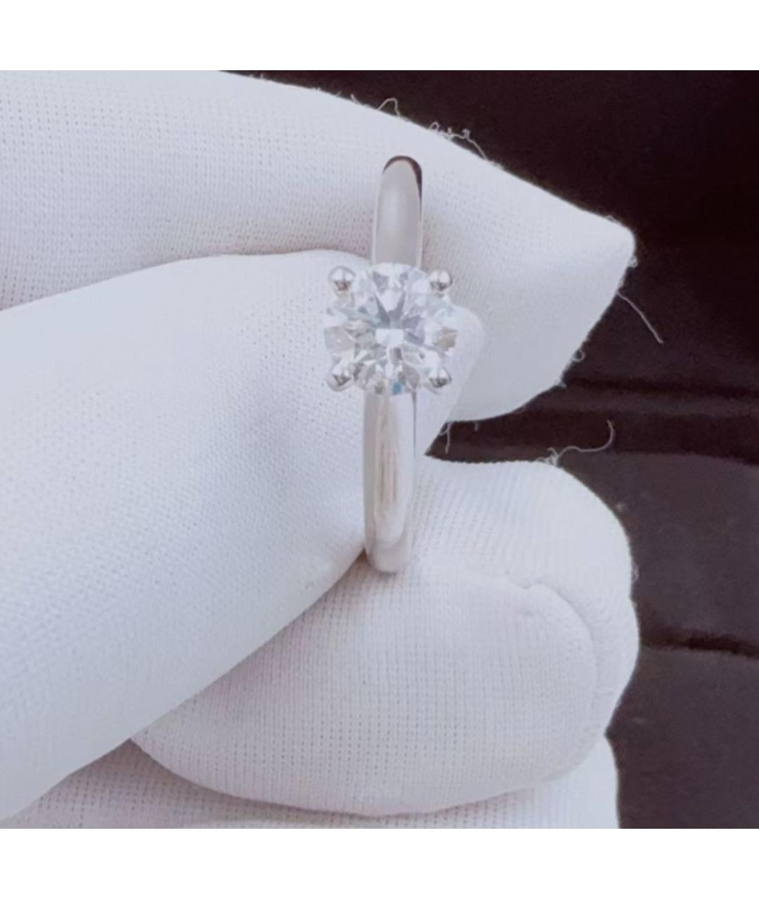 CARTIER Серебряное платиновое кольцо, фото 4