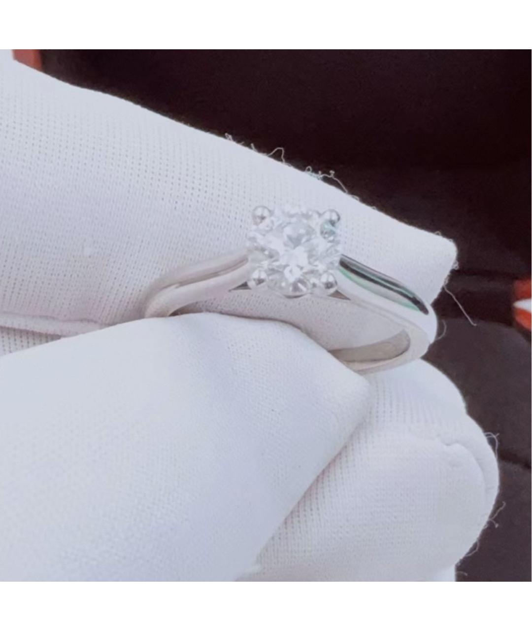 CARTIER Серебряное платиновое кольцо, фото 3