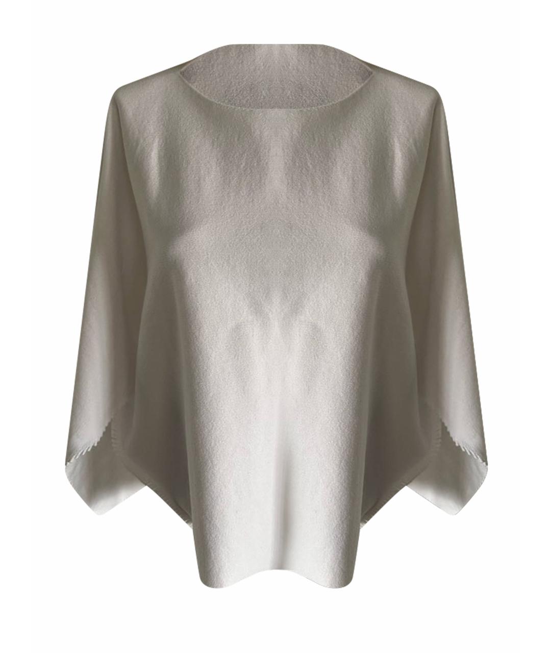 ISSEY MIYAKE Белый хлопковый джемпер / свитер, фото 1