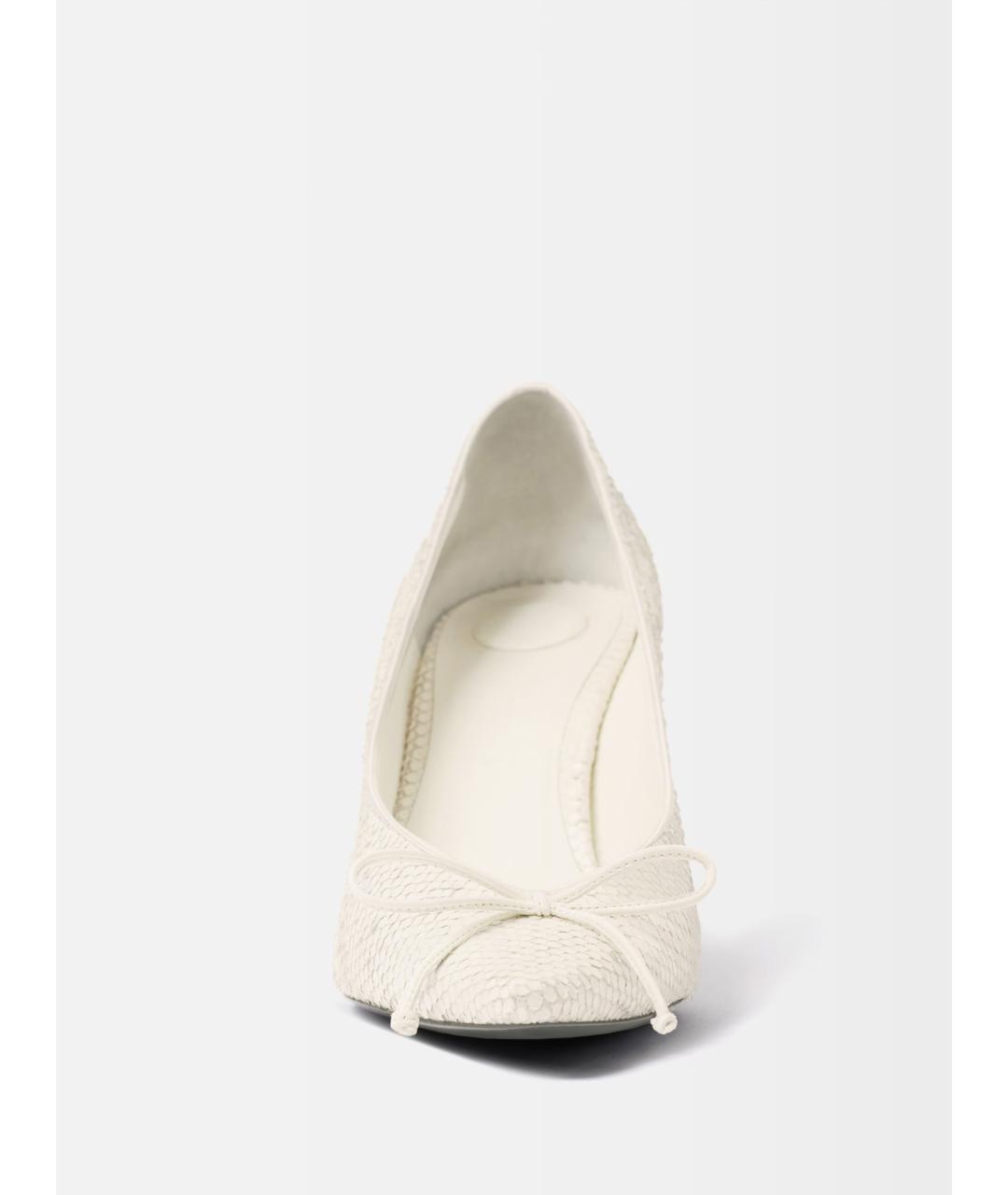 JACQUEMUS Белые кожаные туфли, фото 6
