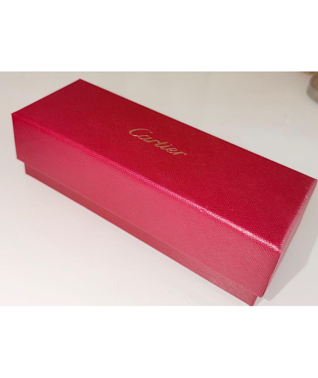 CARTIER Золотые металлические солнцезащитные очки, фото 4