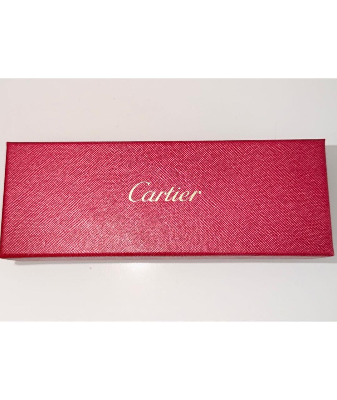 CARTIER Золотые металлические солнцезащитные очки, фото 7