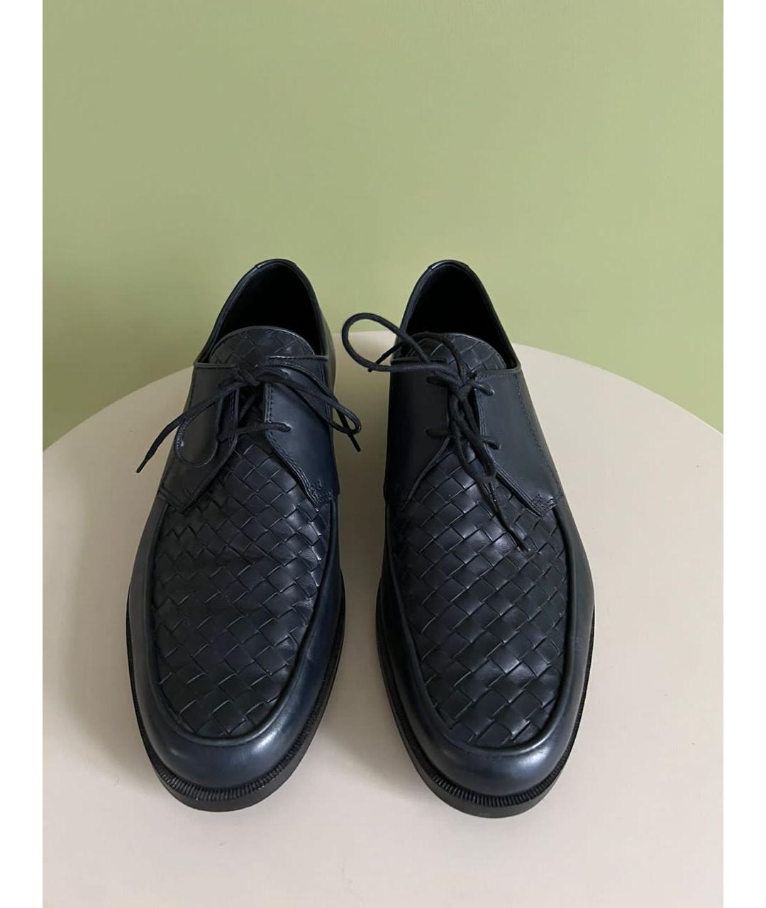 BOTTEGA VENETA Черные кожаные туфли, фото 4