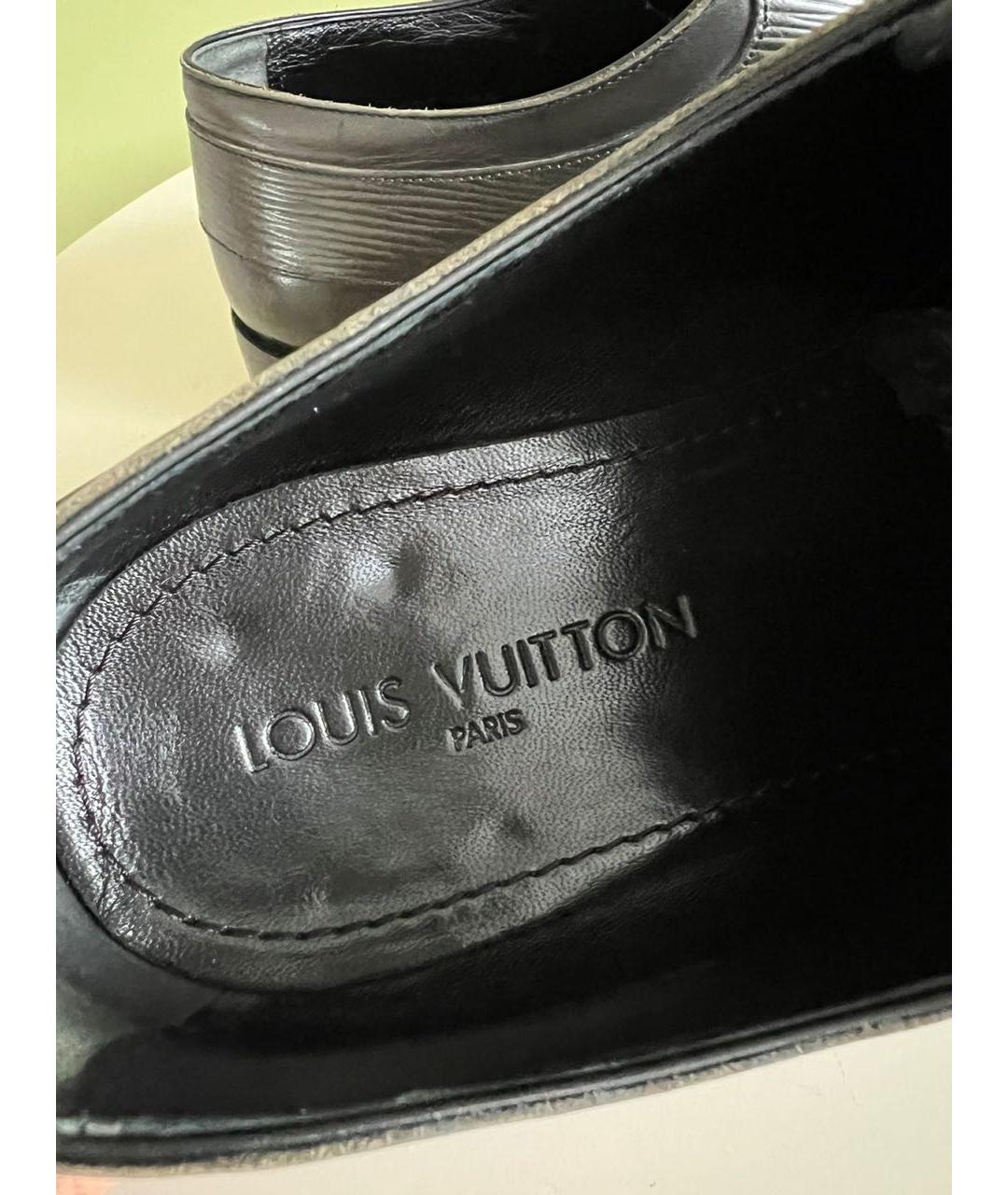 LOUIS VUITTON Кожаные туфли, фото 6