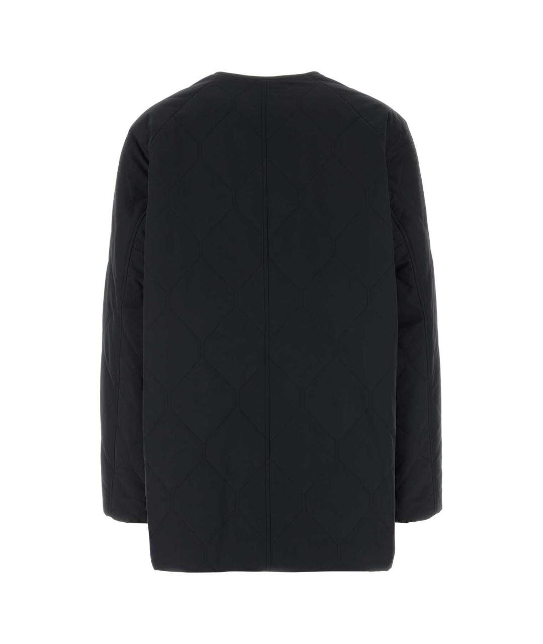 JIL SANDER Черная полиэстеровая куртка, фото 2