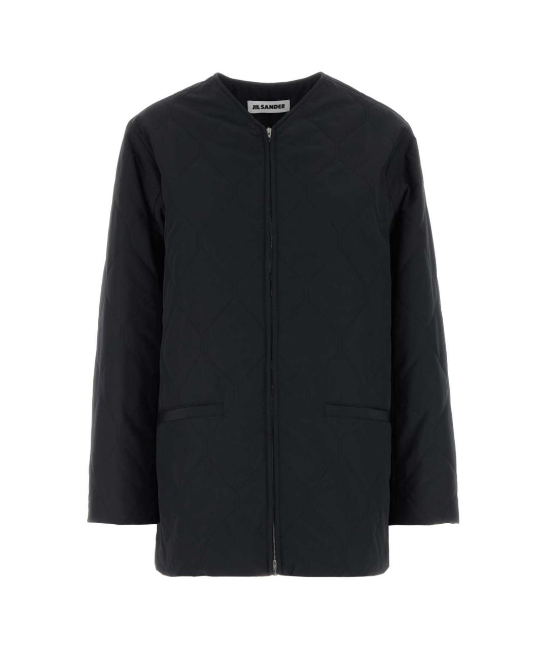 JIL SANDER Черная полиэстеровая куртка, фото 3