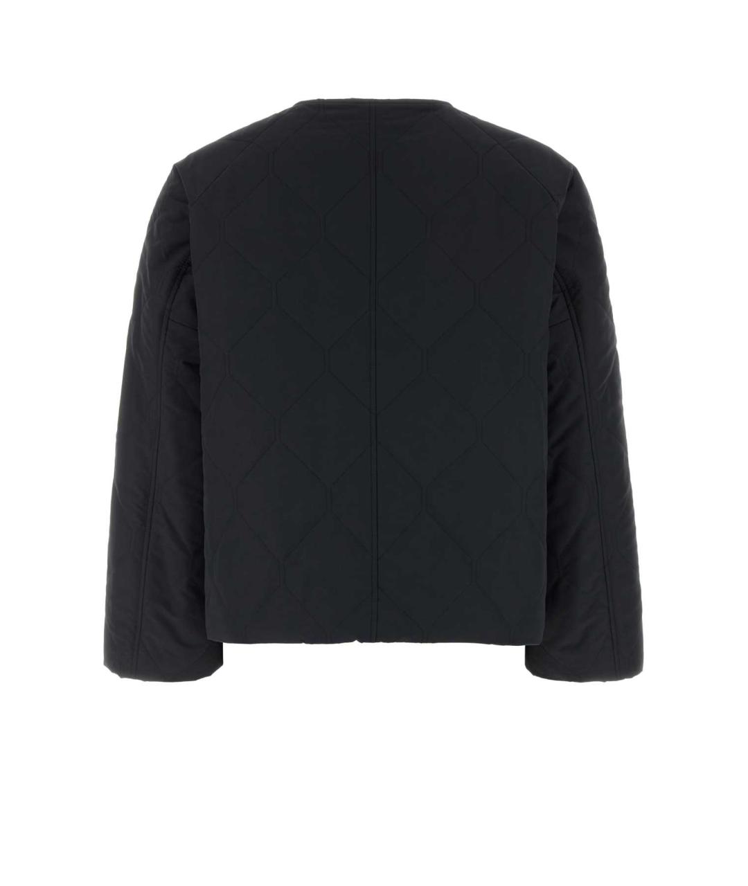 JIL SANDER Черная полиэстеровая куртка, фото 2