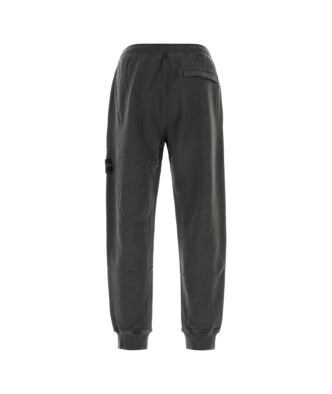 STONE ISLAND Серые повседневные брюки, фото 2
