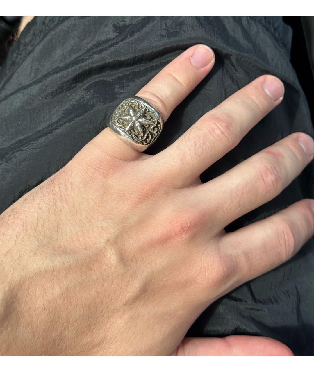 CHROME HEARTS Серебряное серебряное кольцо, фото 7