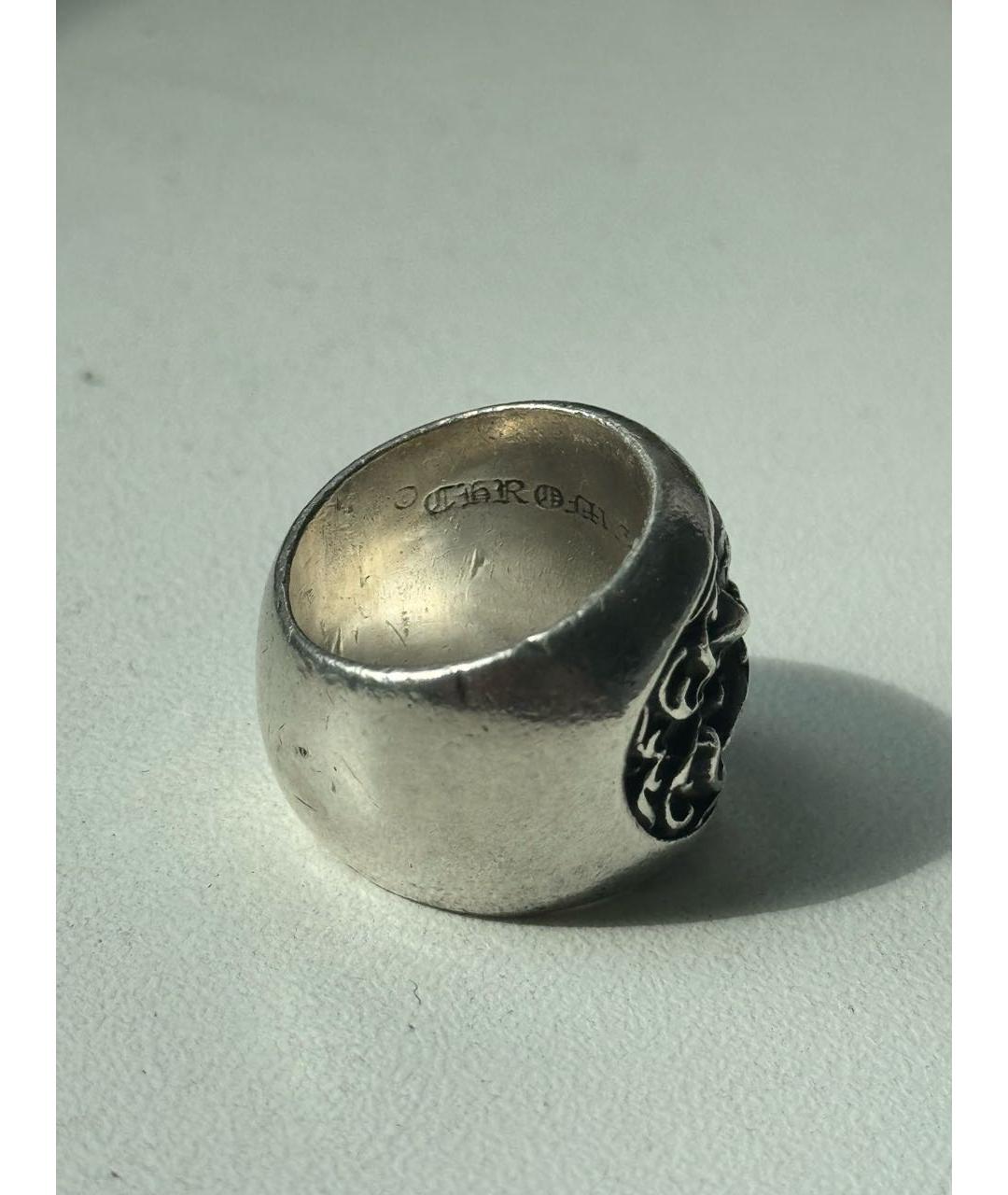 CHROME HEARTS Серебряное серебряное кольцо, фото 5