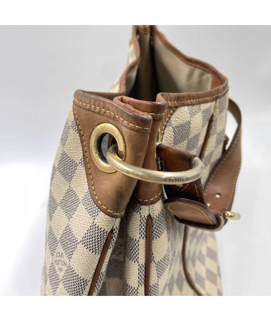 LOUIS VUITTON Белая канва сумка тоут, фото 4