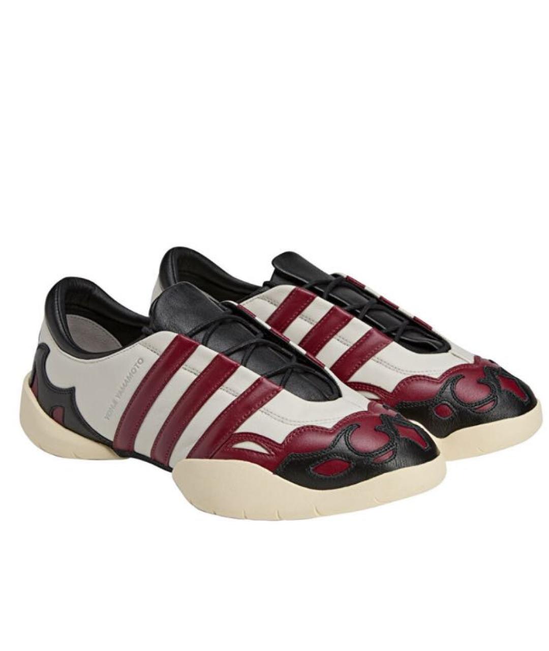 Y-3 Белые кожаные кроссовки, фото 2