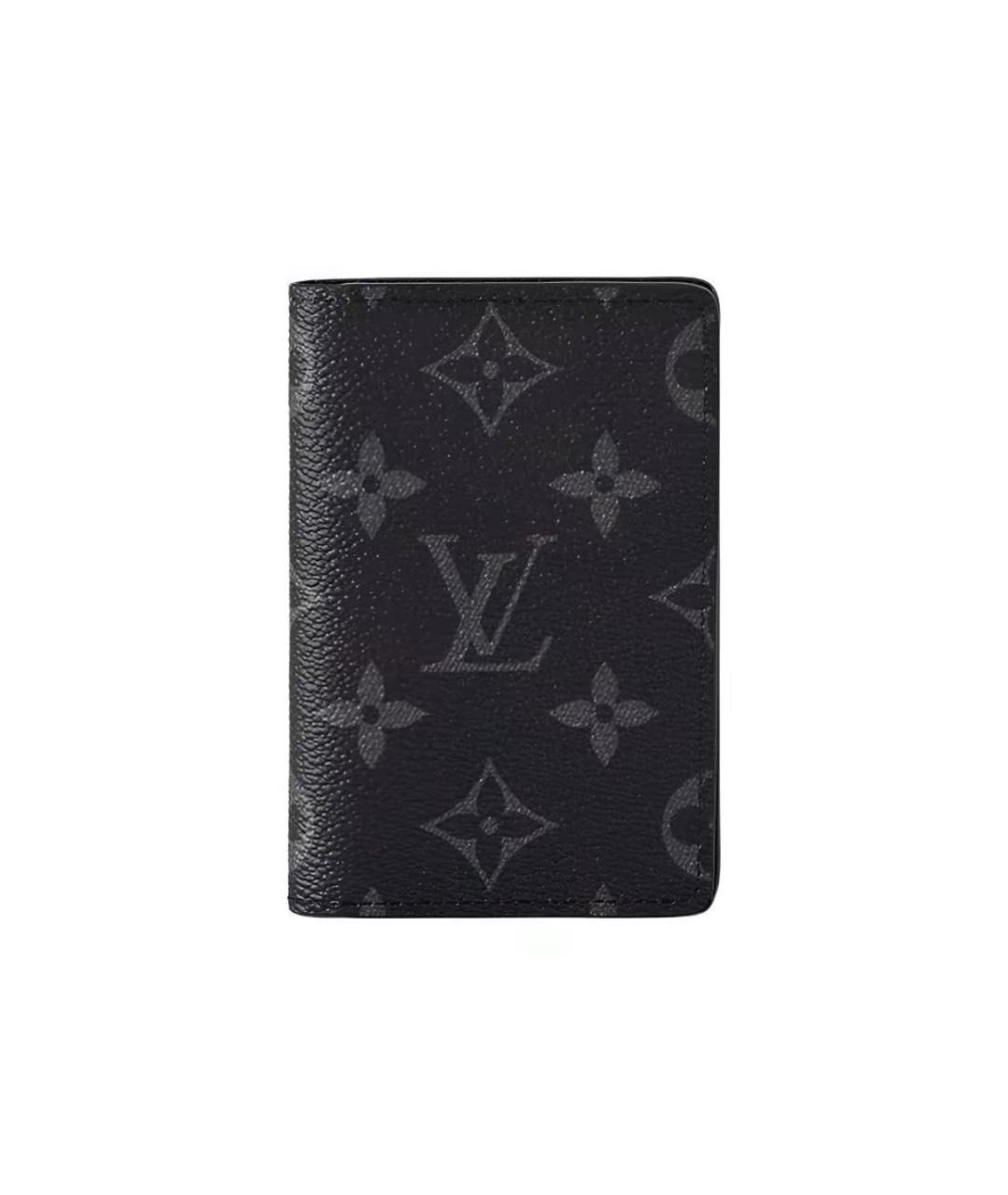 LOUIS VUITTON Черный кошелек, фото 5