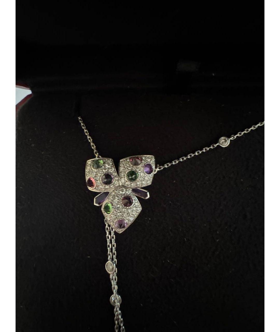 CARTIER Мульти колье из белого золота, фото 3
