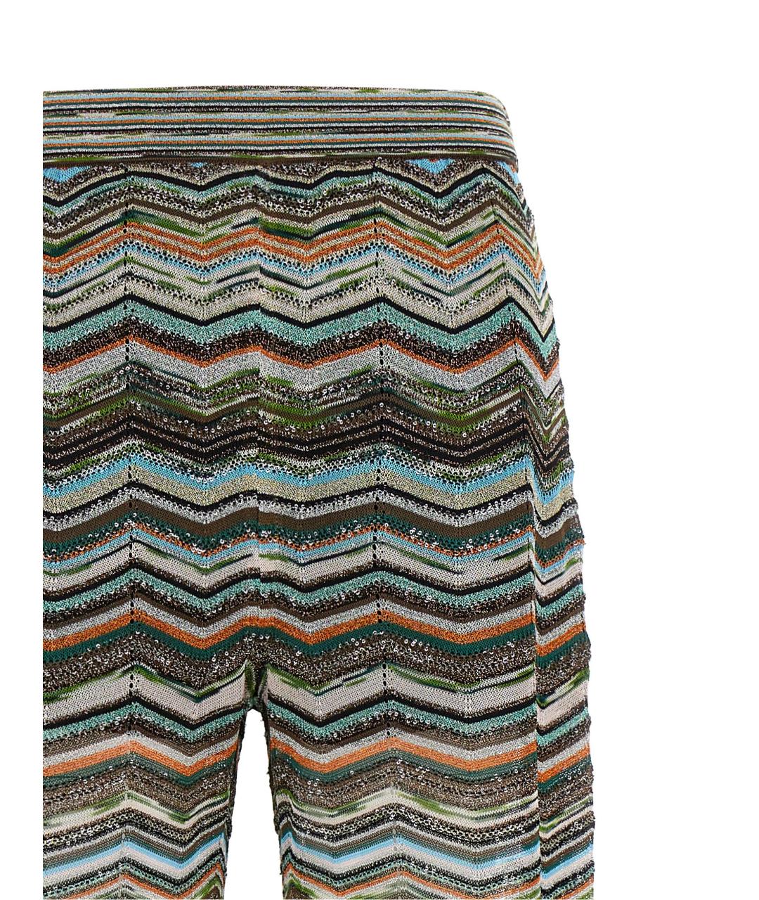 MISSONI Мульти вискозные прямые брюки, фото 2