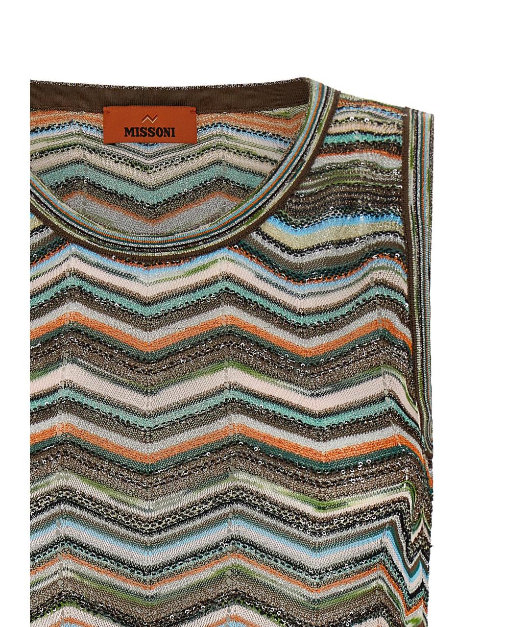 MISSONI Мульти вискозная майка, фото 3