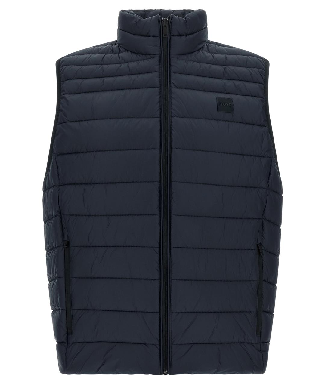 HUGO BOSS Синяя полиамидовая жилетка, фото 1