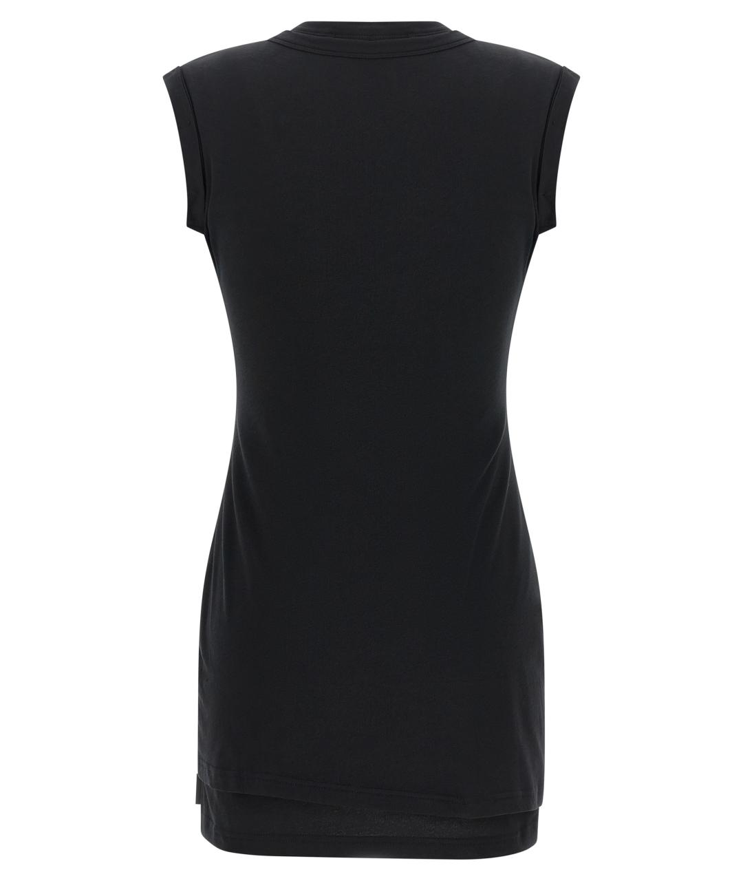 ALEXANDER WANG Черное хлопковое платье, фото 2