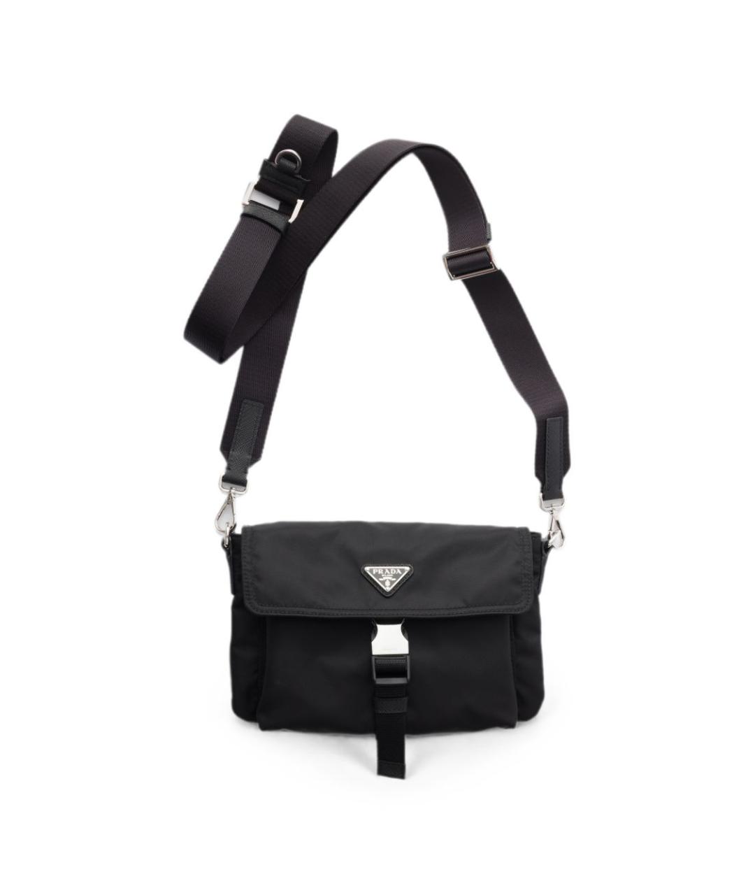 PRADA Черная сумка на плечо, фото 1