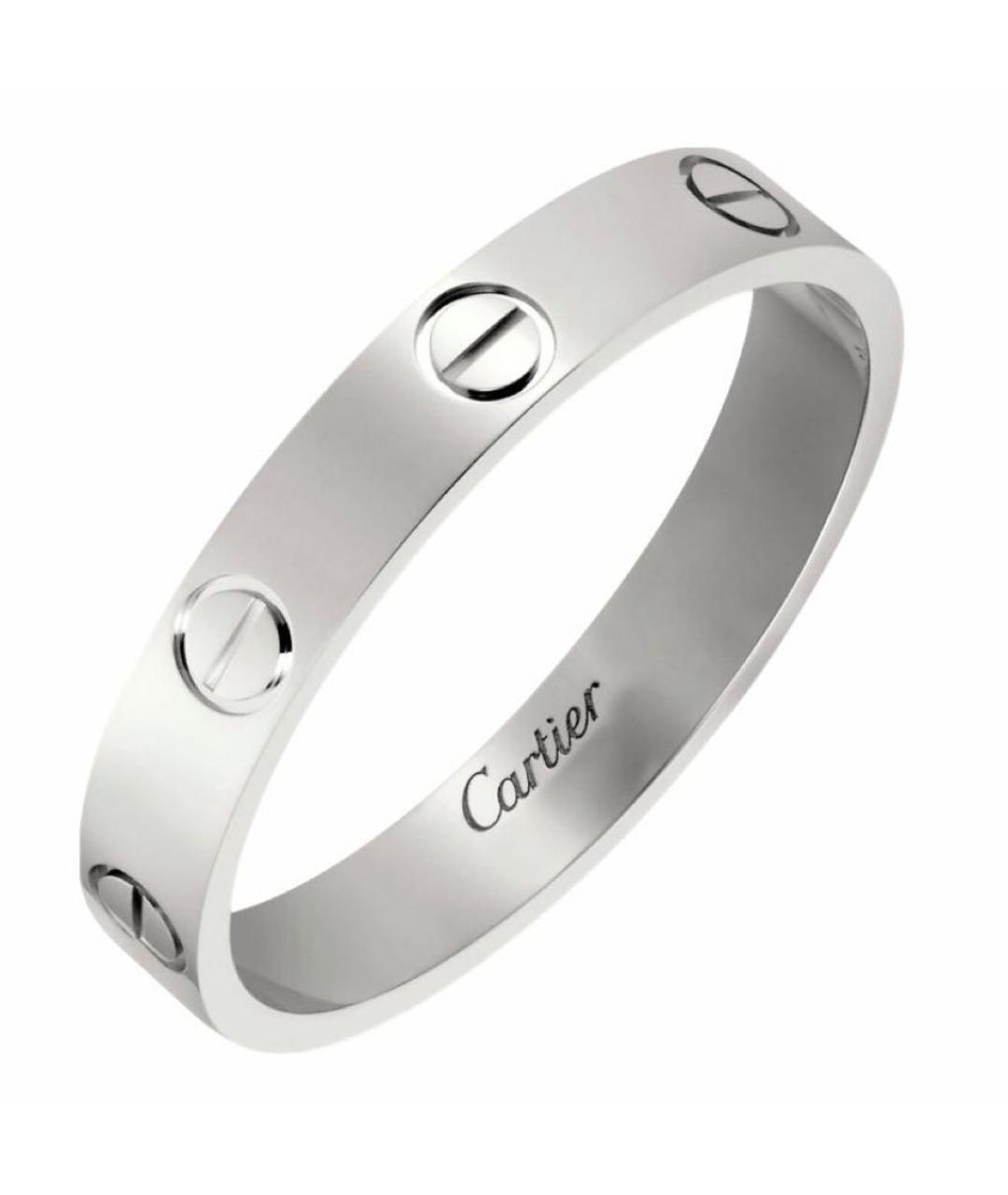 CARTIER Серебряное кольцо из белого золота, фото 1