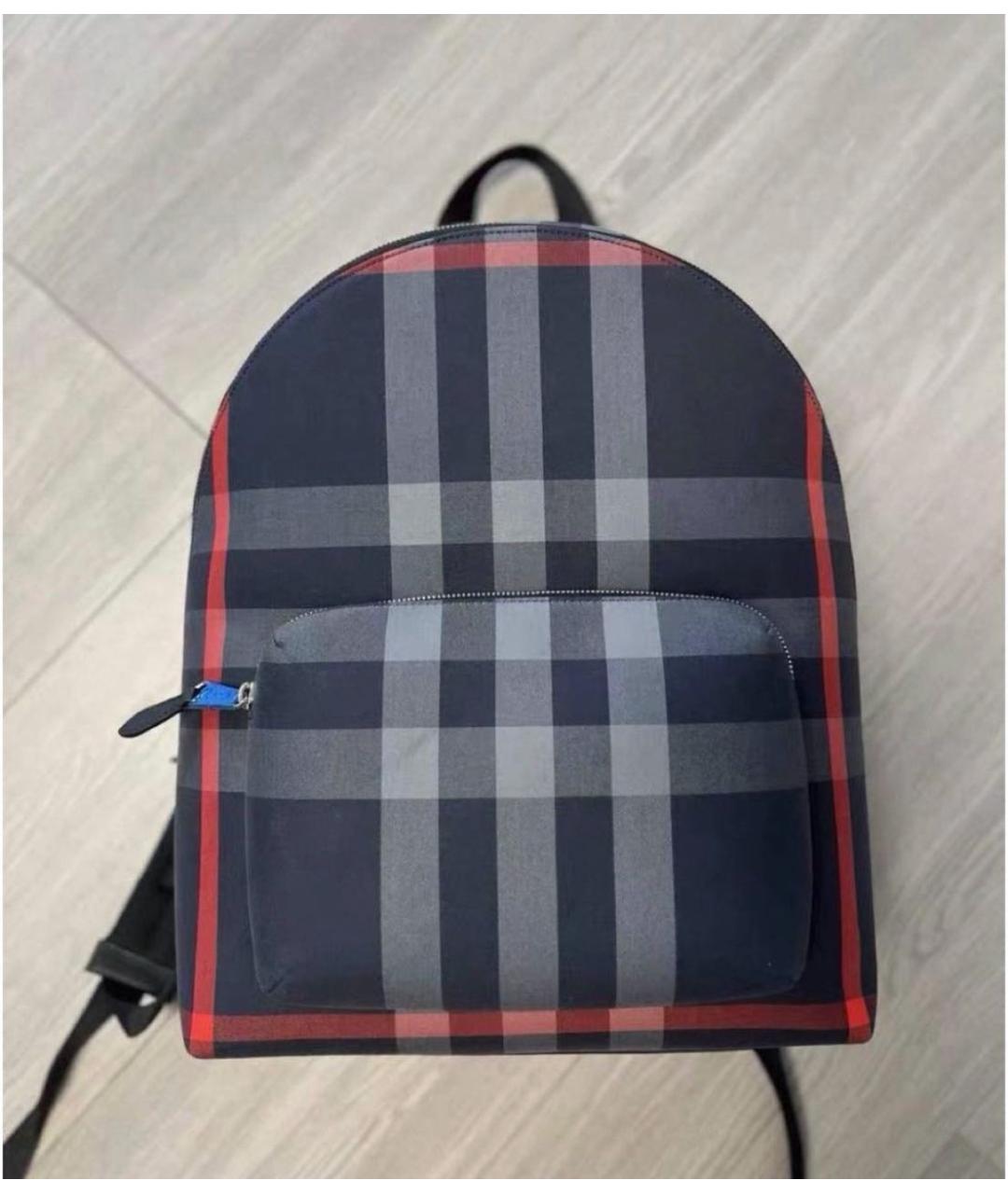 BURBERRY Темно-синий рюкзак, фото 4