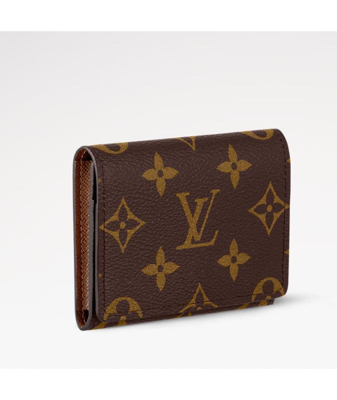 LOUIS VUITTON Коричневый кошелек, фото 2