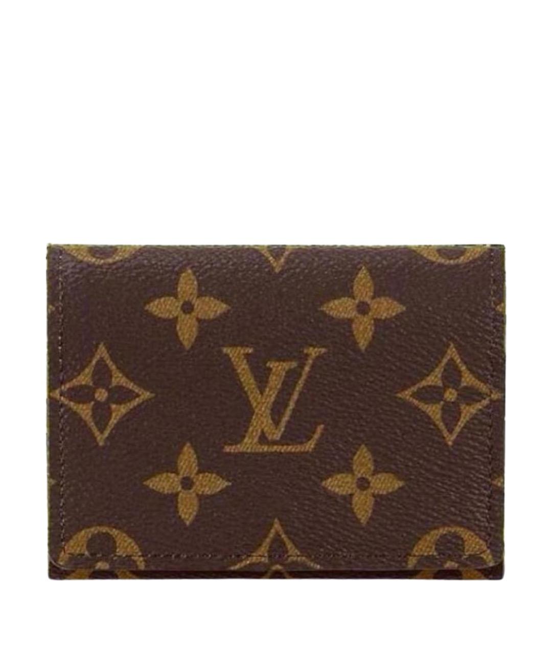 LOUIS VUITTON Коричневый кошелек, фото 1